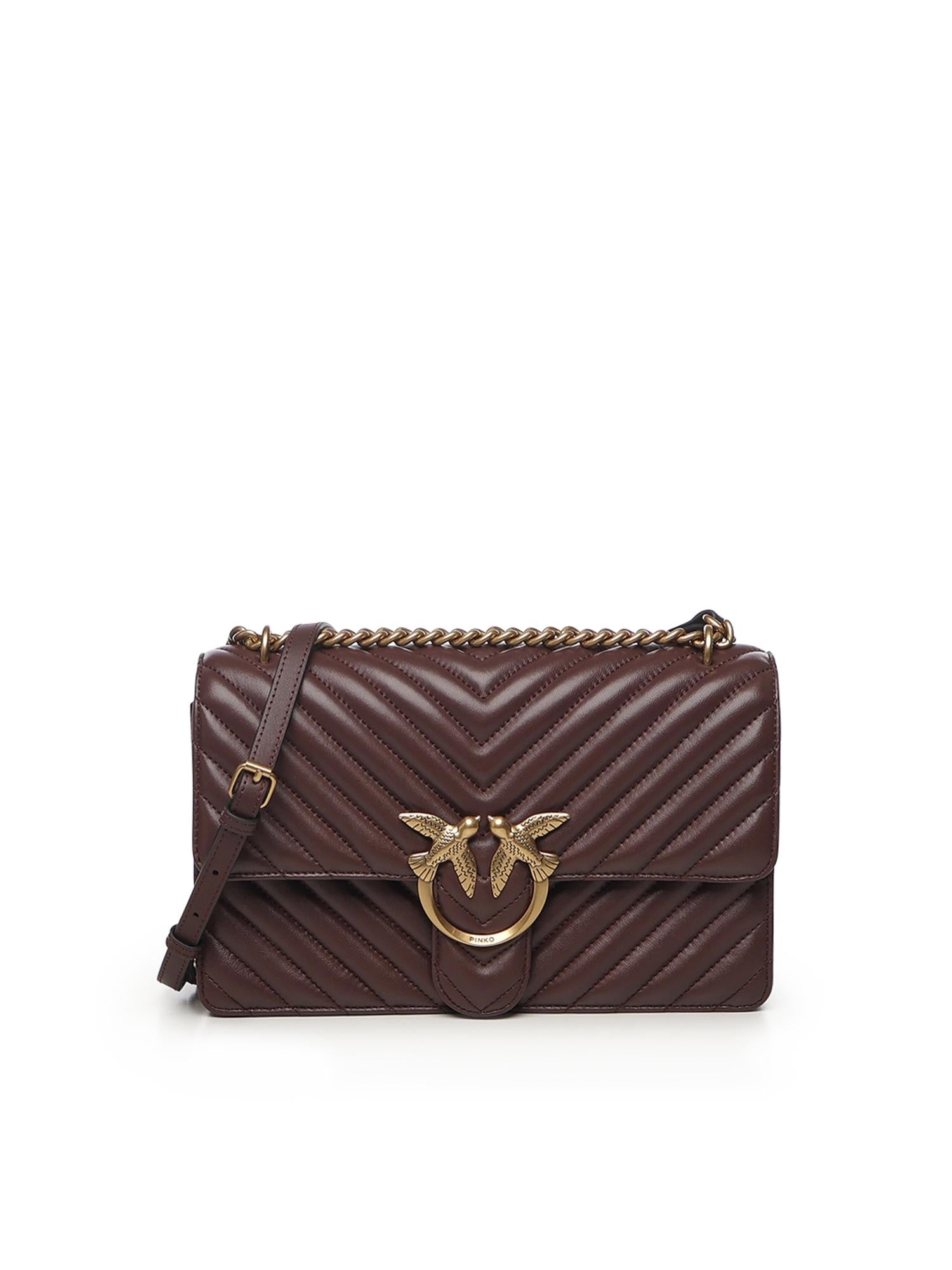 Borsa a tracolla Classic Love Bag One in nappa 100941 A0GKL86Q PINKO 
