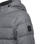 Piumino double front in flanella di lana cardata<BR/> NAM32510620WGZ B605 FAY 