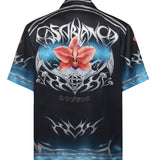 Camicia Blades in raso di seta MAW25SH003 03 CASABLANCA 