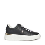 Sneakers in pelle con monogramma<BR/> FW0FW08631 BDS TOMMY HILFIGER 