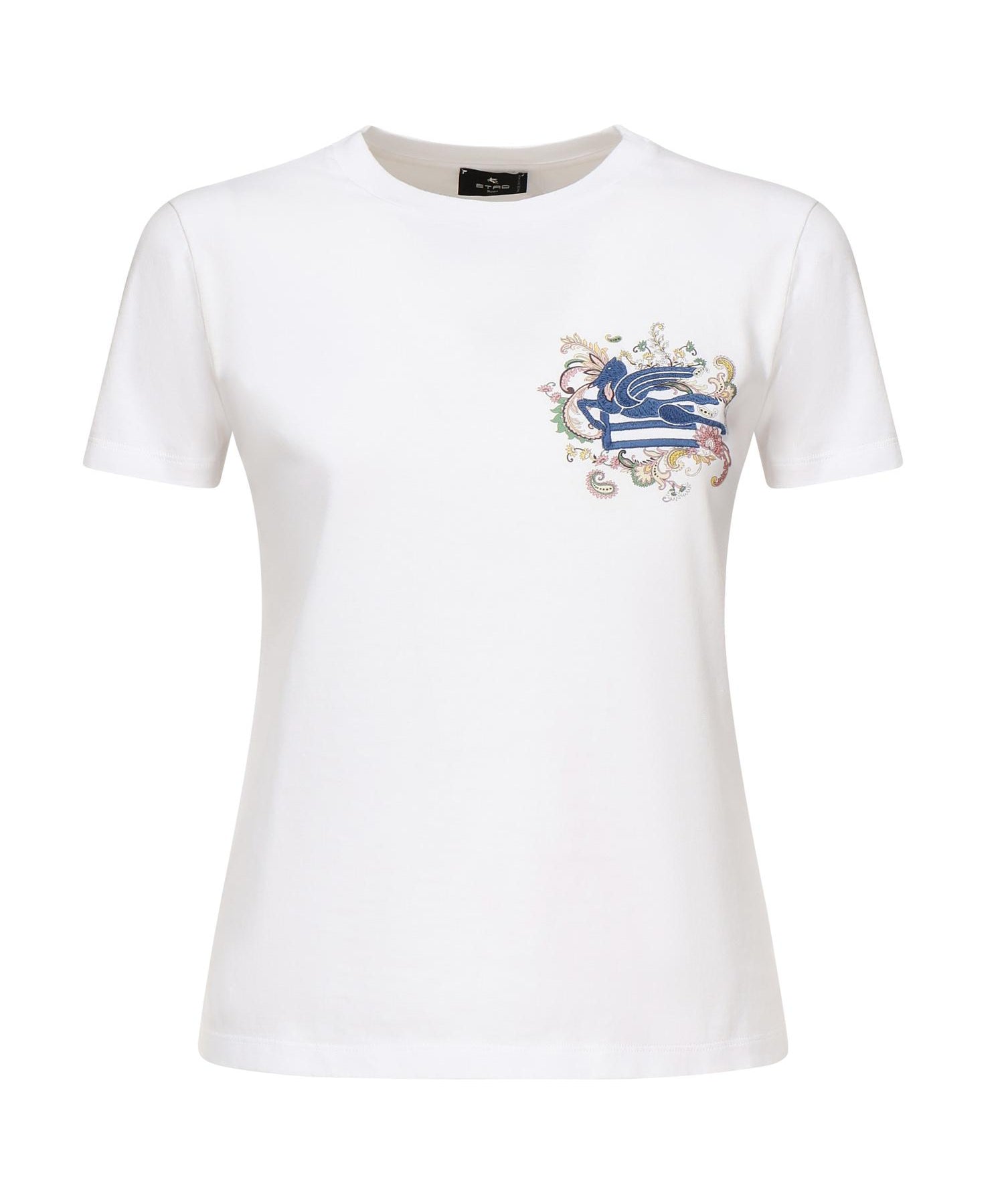 T-shirt con ricamo e stampa WRMA0006 AK788W0111 ETRO 