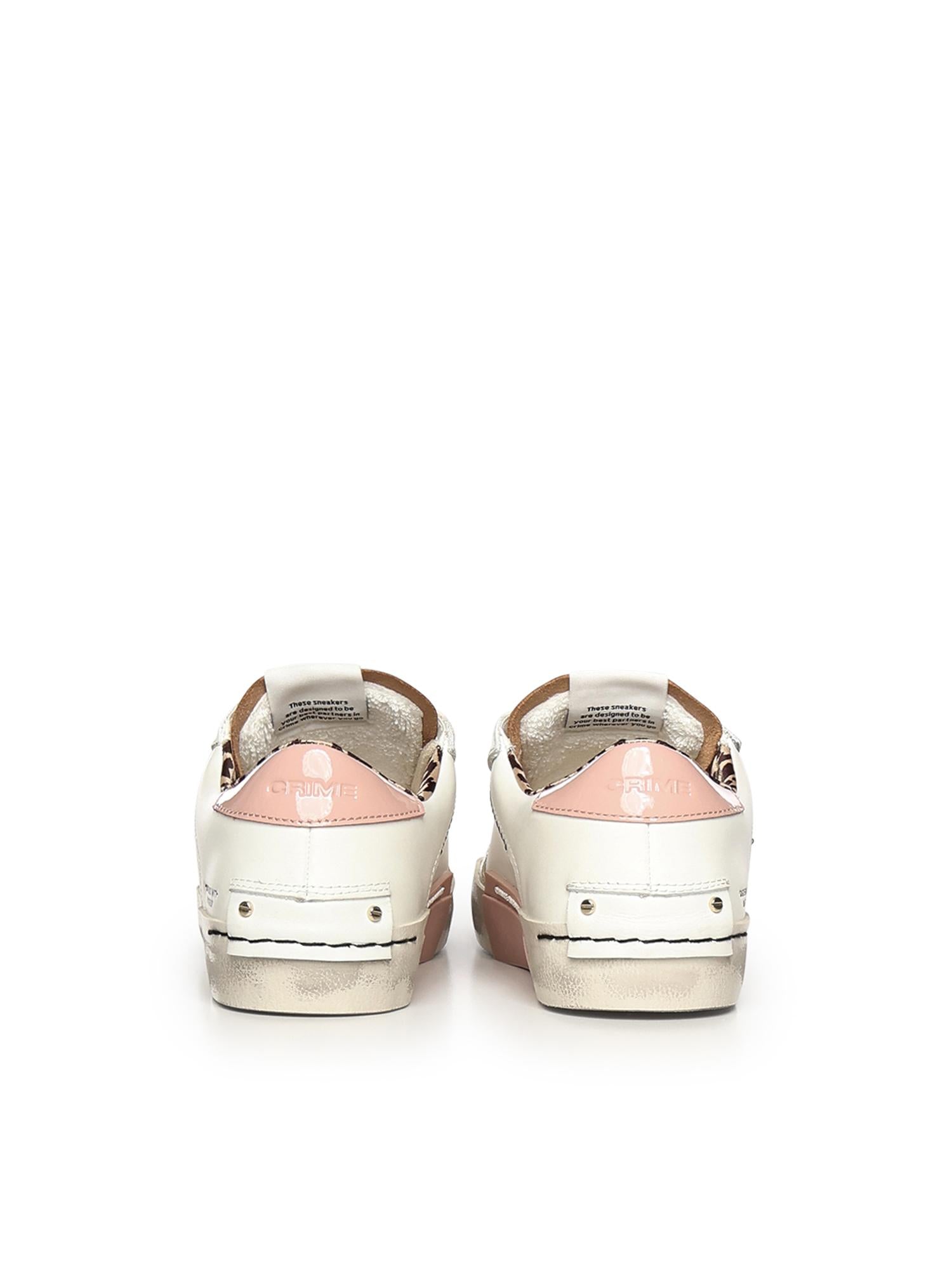 Sneaker Rush in pelle 29008PP8B WHITE CRIME LONDON 