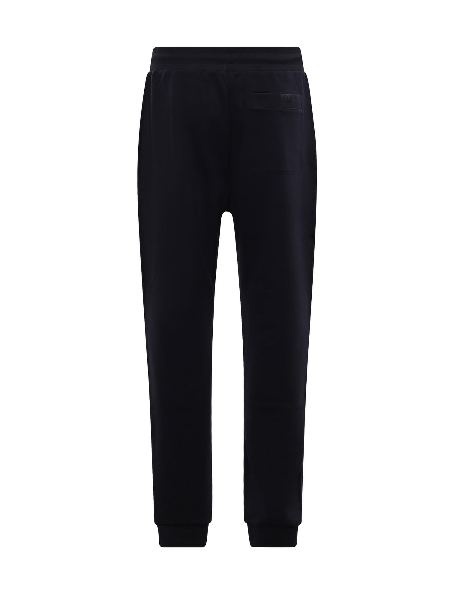 Pantaloni jogger in felpa piquet NTM88522270ZHGU U806 FAY 