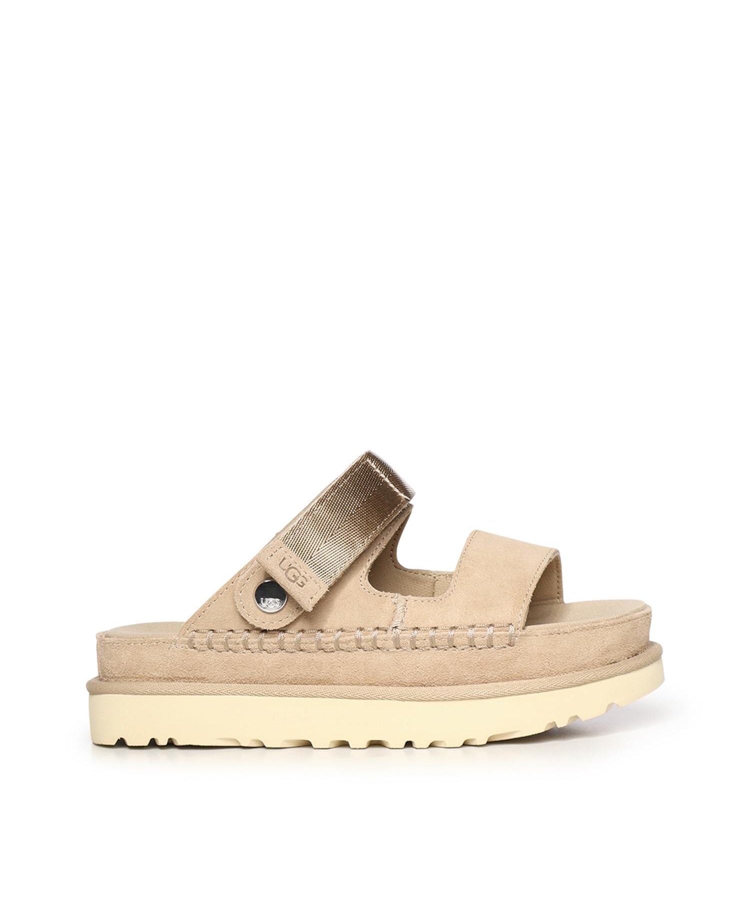 Sandali Goldenstar Glide in suede 1167399 SAN UGG 