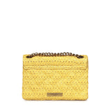 Mini bag Kensington in rafia 5576893999 YELLOW KURT GEIGER 