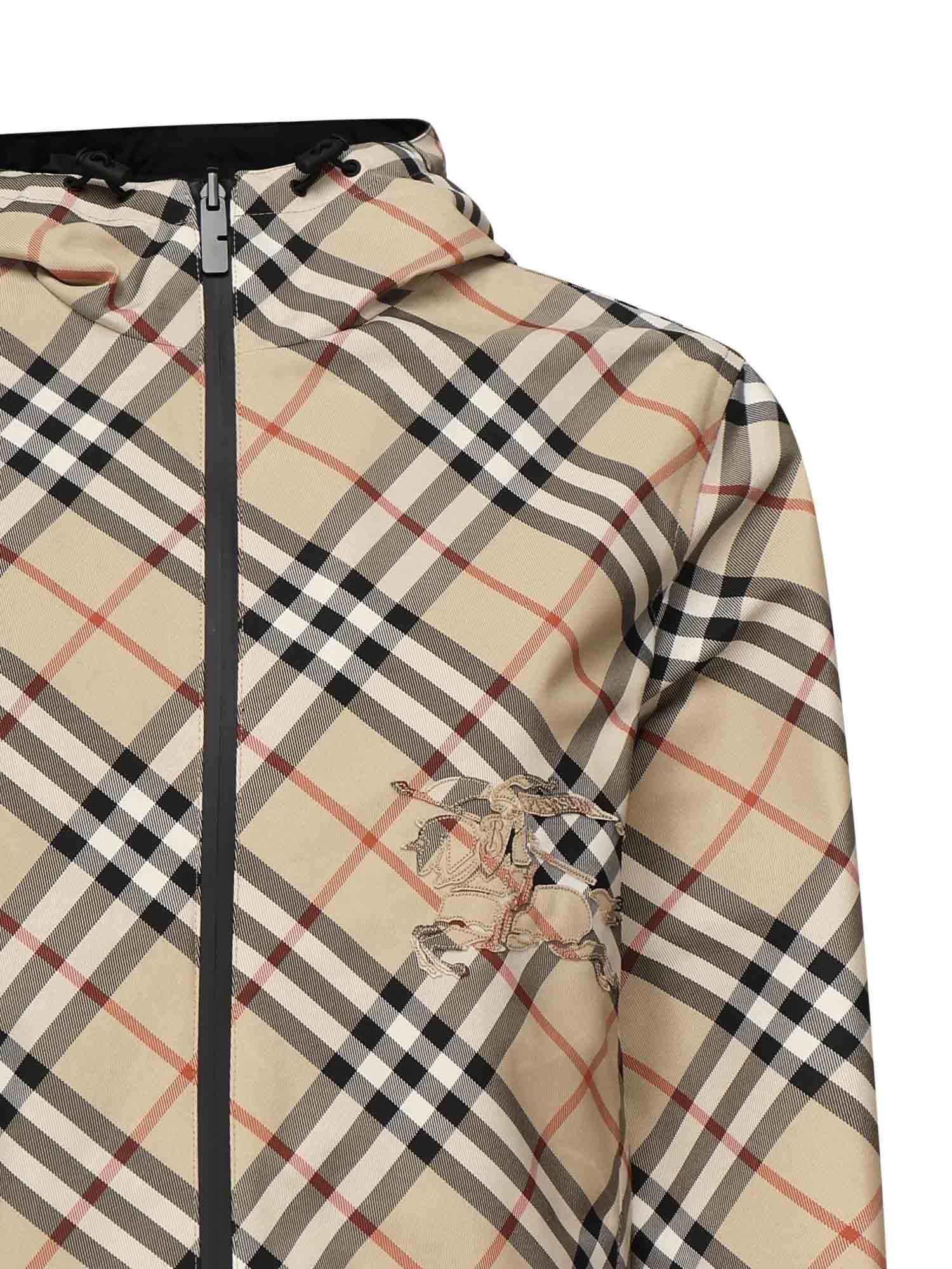 Giacca reversibile cropped Check 8104107 B9368 BURBERRY 