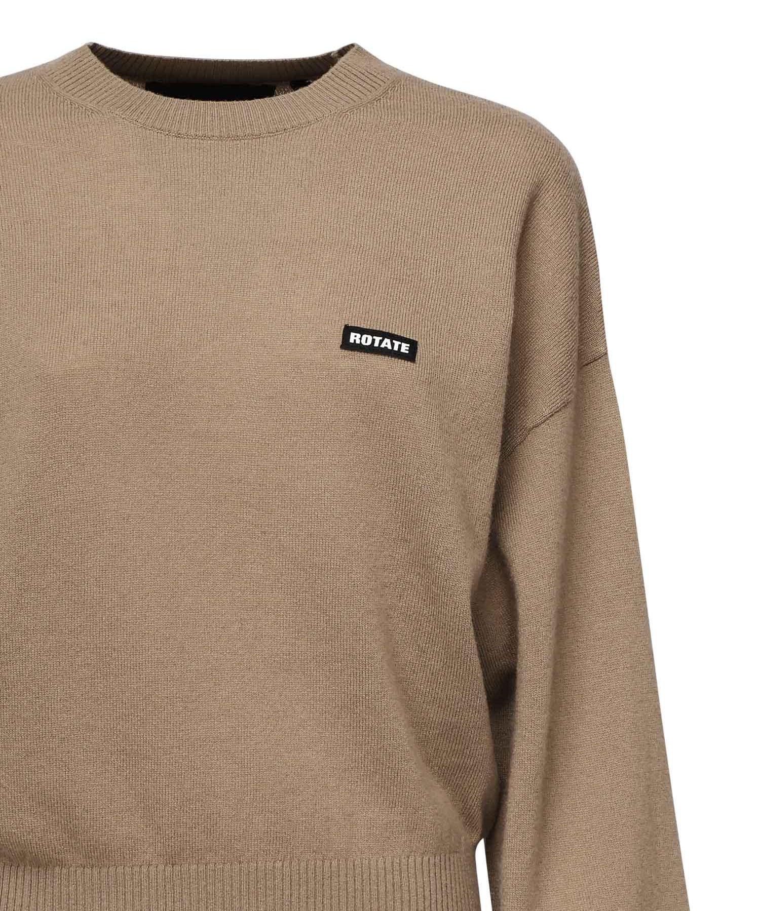 Maglione con logo lettering 114752 2031 ROTATE 