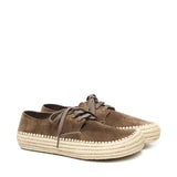 Stringate Rio in pelle scamosciata e rafia M526284X01 3170 LOEWE 
