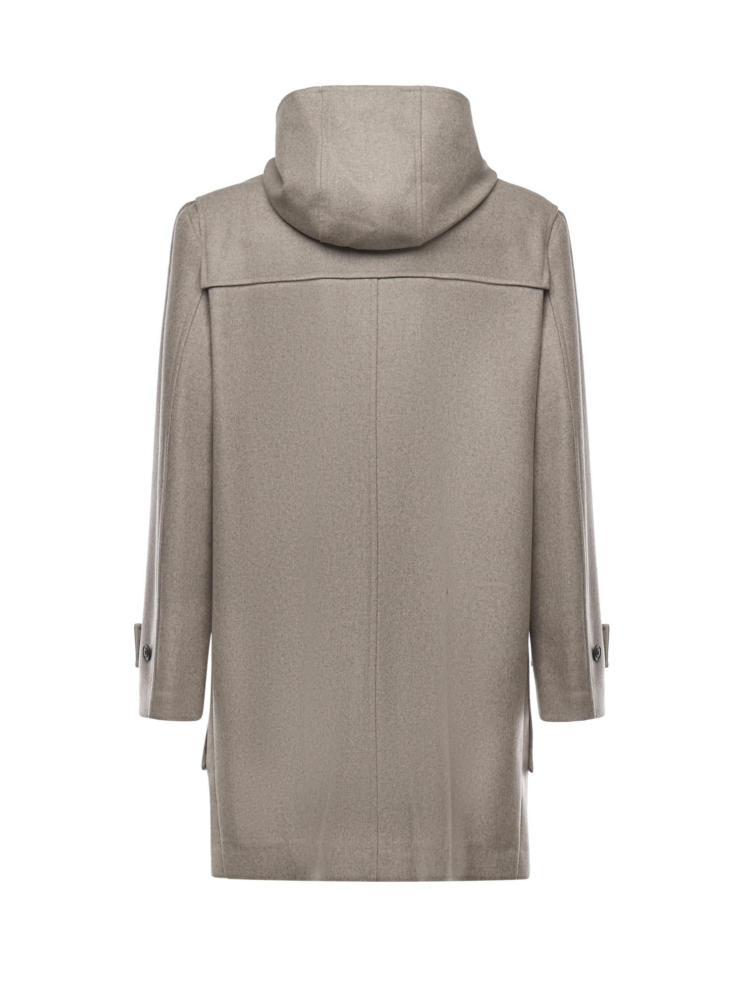 Cappotto in panno di lana e cashmere NAM49510190GAH C205 FAY 
