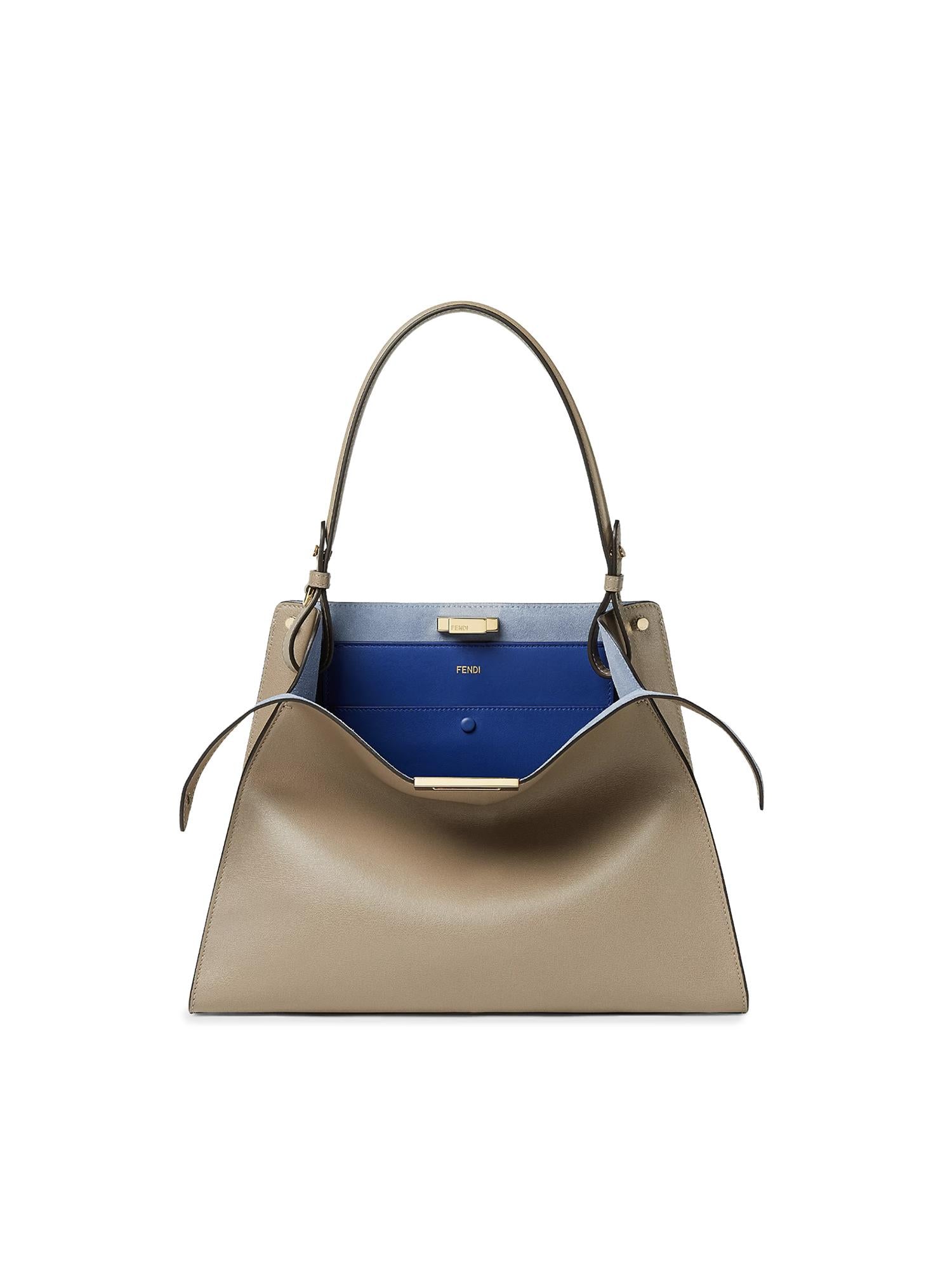 Borsa Fendi Way Medium in pelle e camoscio 8BN368 AWPFF1V0H FENDI 