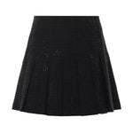 Minigonna con strass 105926 A287Z99 PINKO 