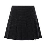 Minigonna con strass 105926 A287Z99 PINKO 