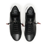 Sneakers Nemesis in nappa NEMESIS2 TRIPLEBLACK/WHITE GIULIANO GALIANO 