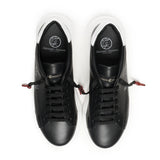 Sneakers Nemesis in nappa NEMESIS2 TRIPLEBLACK/WHITE GIULIANO GALIANO 