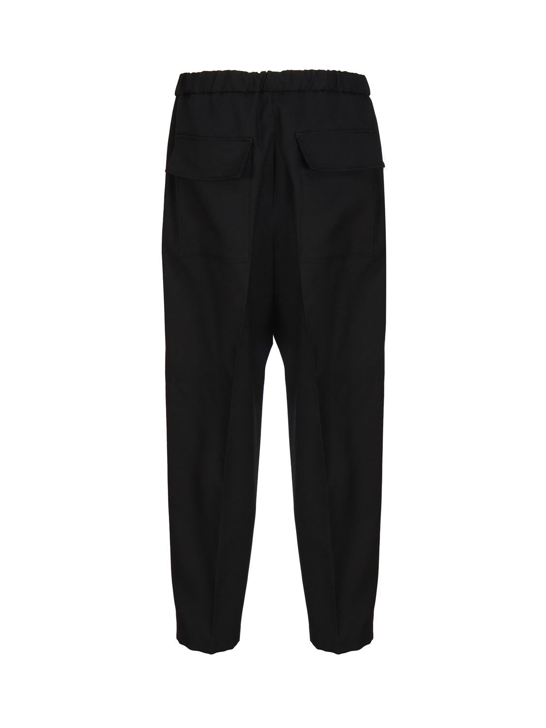 Pantaloni affusolati in gabardine tecnica J21KA0012 J70001001 JIL SANDER 