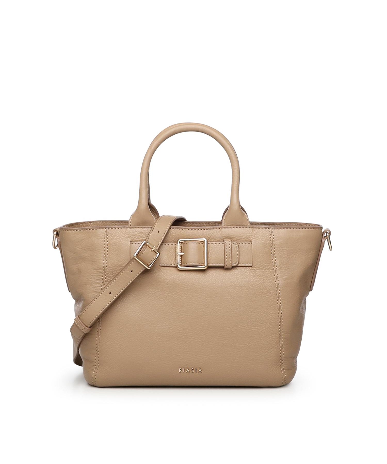Borsa a mano in pelle BIBP9EC02 CAMEL BIASIA 