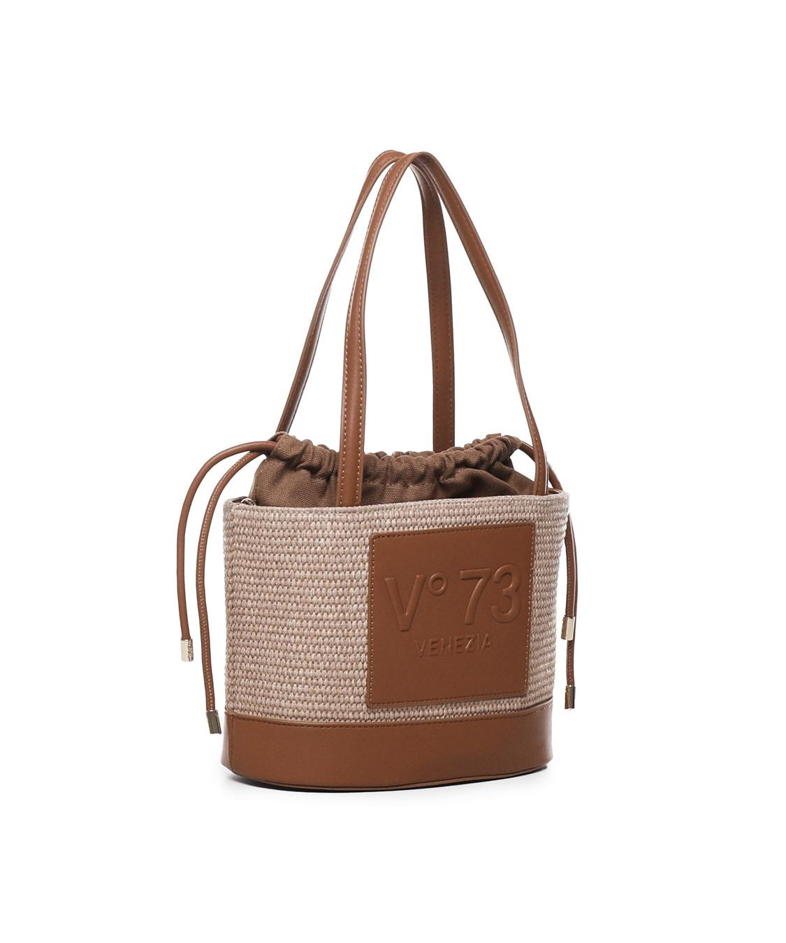 Borsa shopping Cat 73BS7OG02 CATNATURALE/CUOIO V° 73 