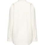 Camicia Cassandre in popeline di cotone 832339 Y1J619601 SAINT LAURENT 