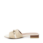 Ciabatta Esther Flat 73SC8VA01PAG ESTHER FLATNAT/OFFWHITE V° 73 