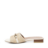 Ciabatta Esther Flat 73SC8VA01PAG ESTHER FLATNAT/OFFWHITE V° 73 
