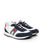 Sneakers running in camoscio con logo EM0EM01351 XLC TOMMY HILFIGER 