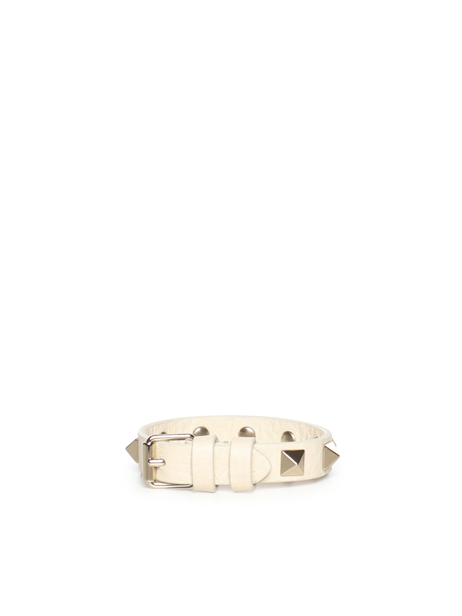 Bracciale Rockstud in pelle<BR/> 8W2J0X53 VSHI16 VALENTINO GARAVANI 
