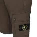 Bermuda cargo aderenti con tasche con cerniera K1S15L100011 S0010V0054 STONE ISLAND 