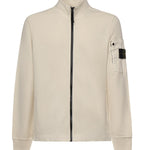 Track jacket in felpa di cotone L1S156100018 S0410V0093 STONE ISLAND 