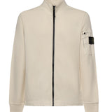 Track jacket in felpa di cotone L1S156100018 S0410V0093 STONE ISLAND 