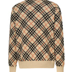 Maglioncino in cashmere check all-over 8098675 B9368 BURBERRY 