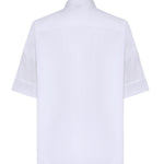 Camicia in popeline stretch NCWA552552SZGR B001 FAY 