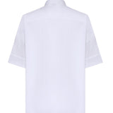 Camicia in popeline stretch NCWA552552SZGR B001 FAY 