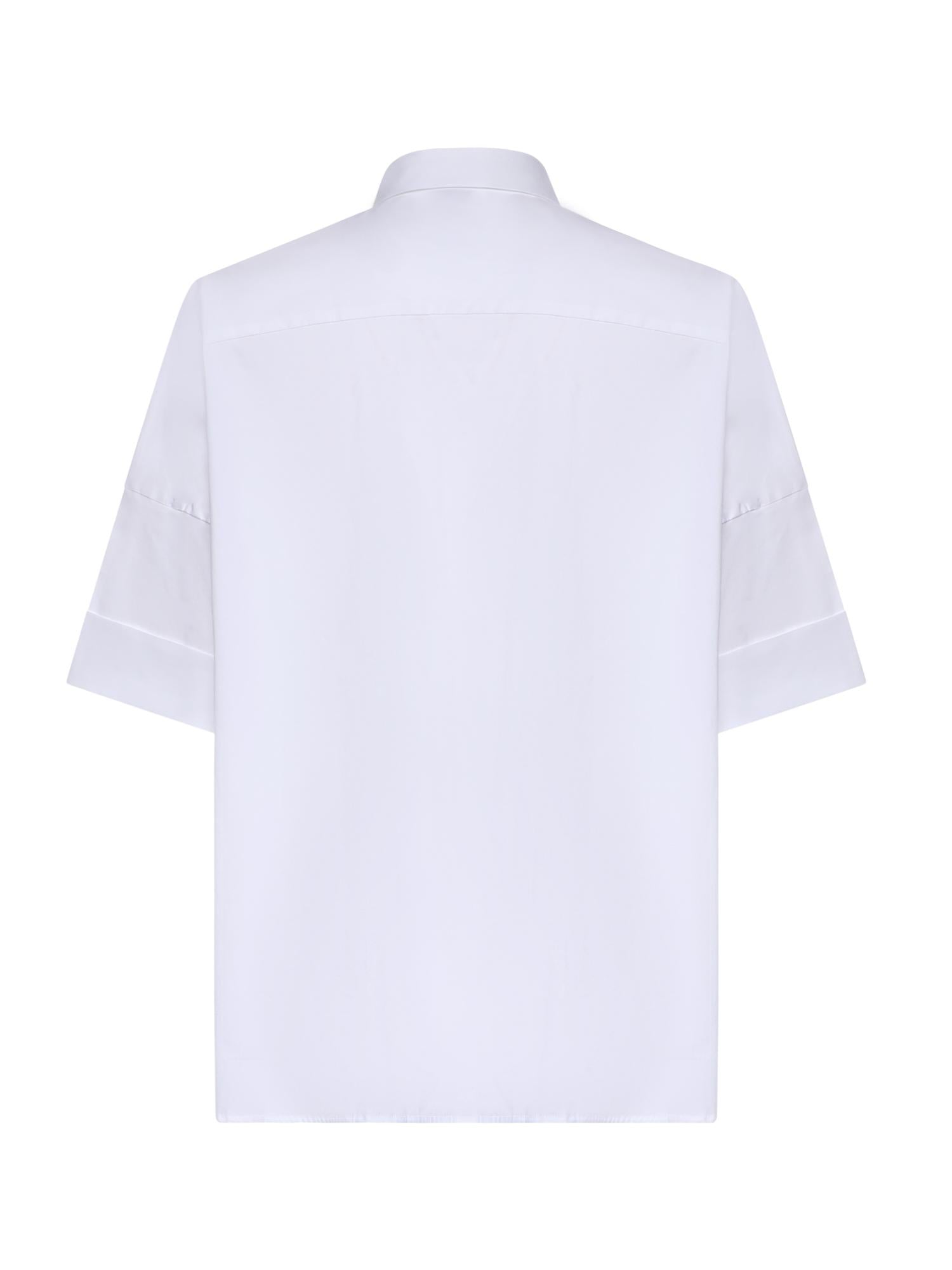 Camicia in popeline stretch NCWA552552SZGR B001 FAY 