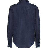 Camicia in lino con logo 211970730 519 POLO RALPH LAUREN 