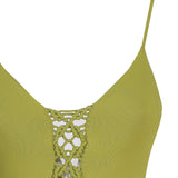 Costume intero con intreccio FC26M0 -F0501 FISICO 