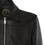 Bomber Florence in pelle GOODFELLAS PITONENERO GIULIANO GALIANO 