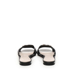 Ciabattine in nappa con logo uccellini SD0313 P003Z99 PINKO 