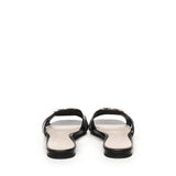 Ciabattine in nappa con logo uccellini SD0313 P003Z99 PINKO 