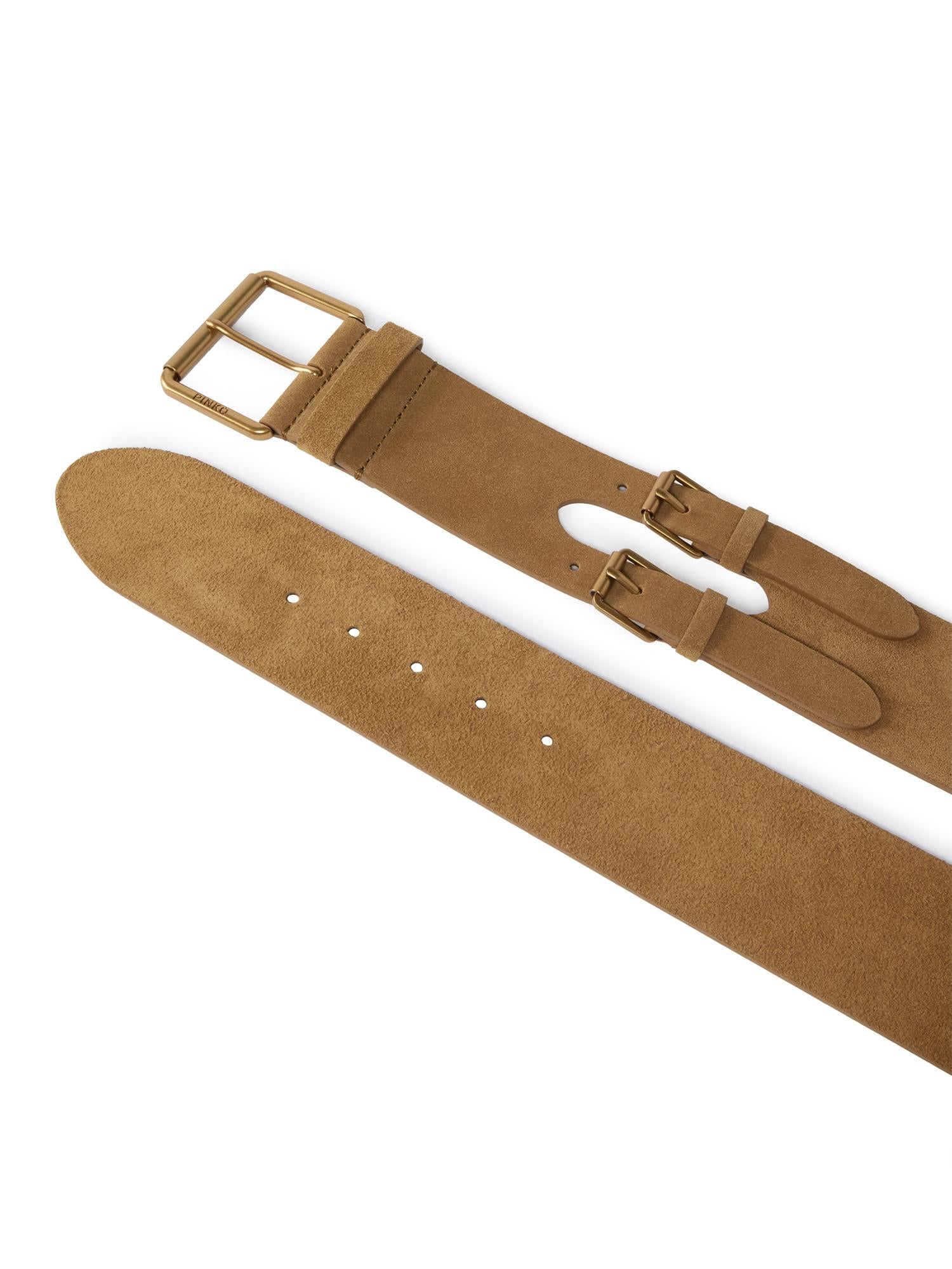 Cintura in pelle crosta con cinturini 106647 A35VL08Q PINKO 