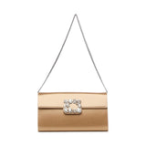 Pochette Efflorescence in raso RBWAMFD0207RS0 C603 ROGER VIVIER 