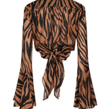 Top Wynn con stampa zebra TM170949B TNC130856 THE ANDAMANE 