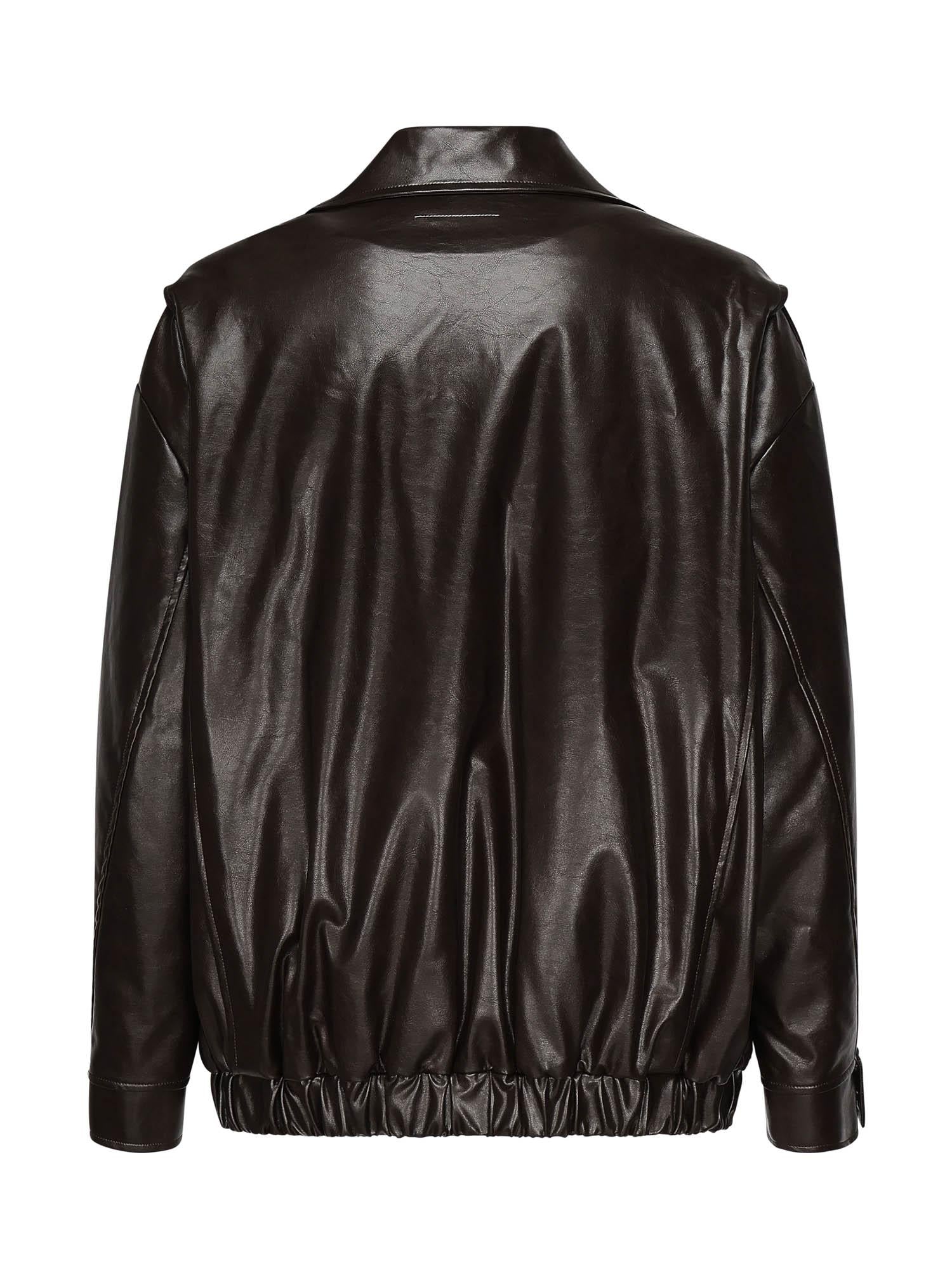 Giacca in ecopelle SH0AM0065 M35465144 MM6 Maison Margiela 
