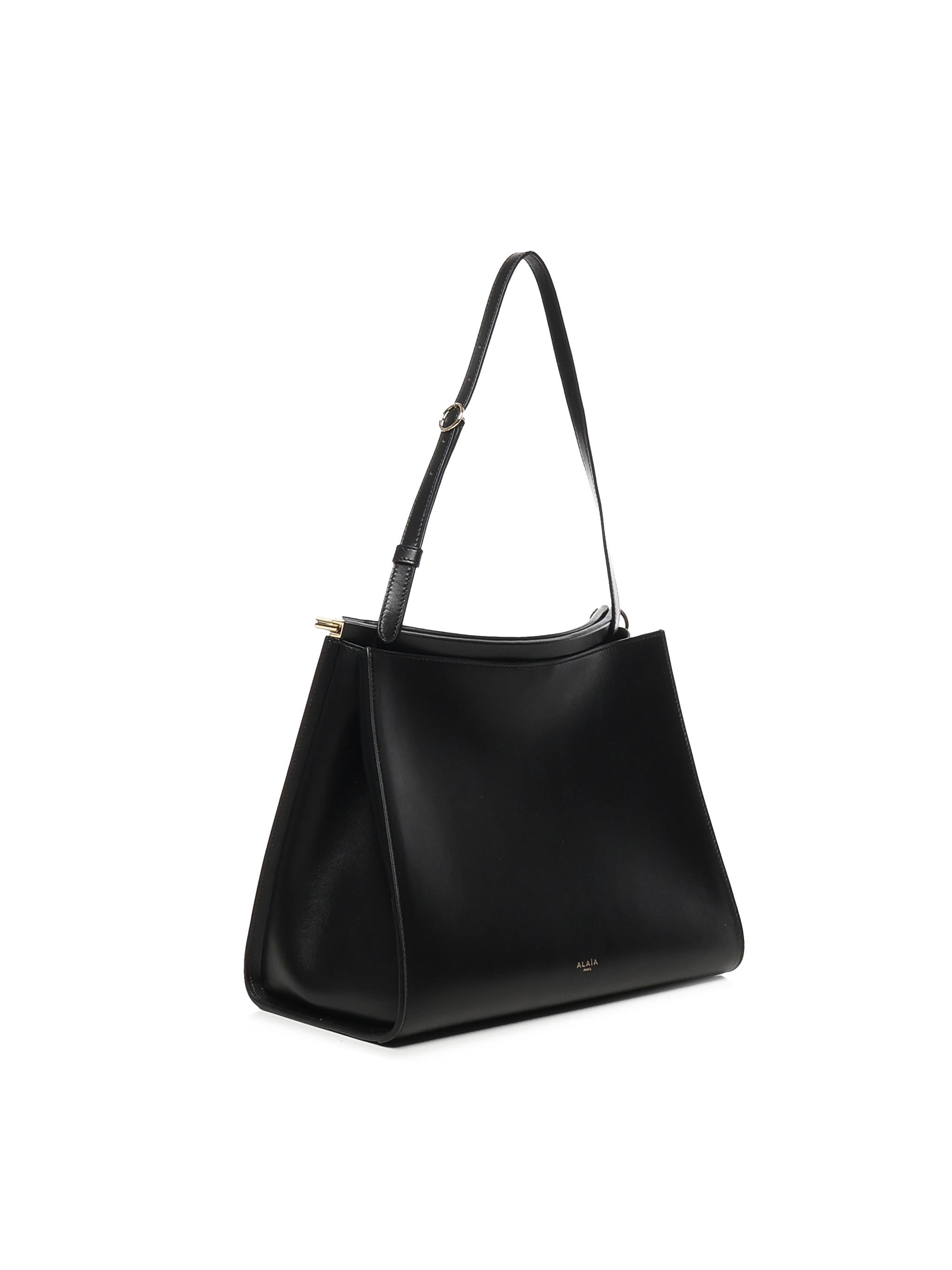 Borsa Le Click media in pelle AA1S01433CA332 999 ALAIA 