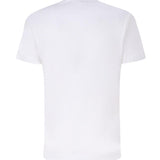 T-shirt in cotone con logo plaque G8PT1T G7F2IW0800 DOLCE & GABBANA 