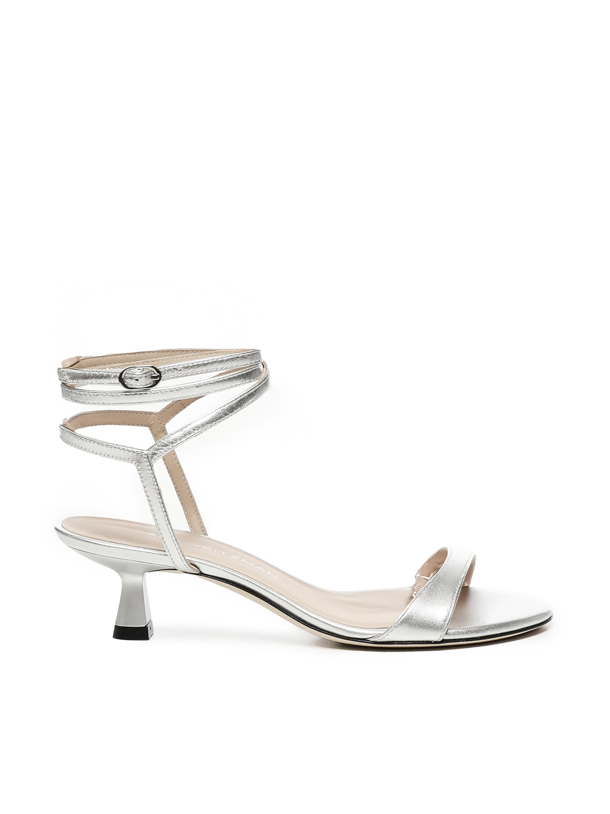 Sandali Nudist wrap<BR/> SK865SLV  STUART WEITZMAN 