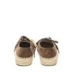 Stringate Rio in pelle scamosciata e rafia M526284X01 3170 LOEWE 