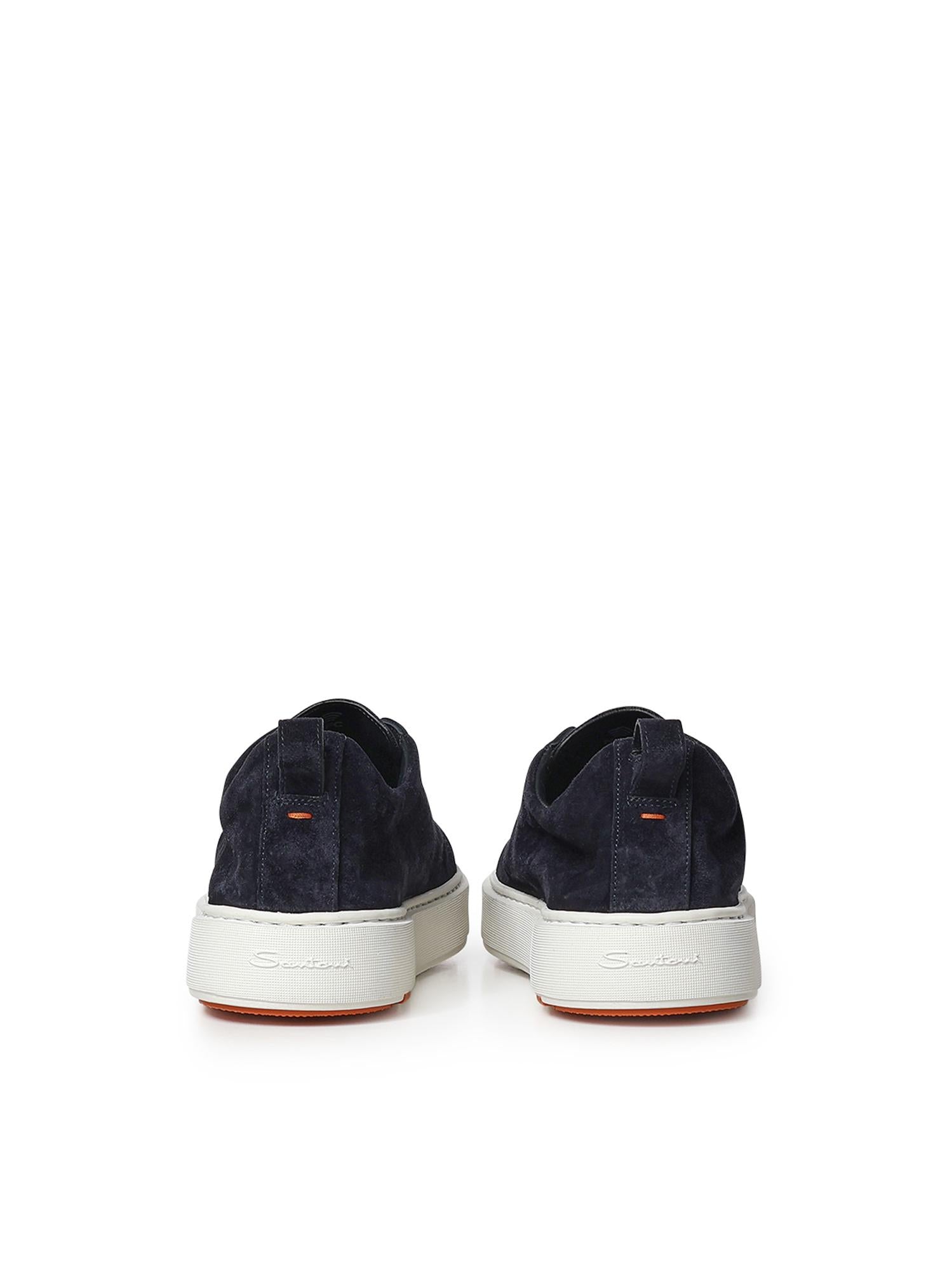 Sneaker slip-on in suede MBCD21995BART SEYU60 SANTONI 