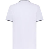 Polo in piquet stretch NPMB252140STDW B001 FAY 