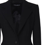 Giacca Dolce monopetto in lana F27AWT FUBF1N0000 DOLCE & GABBANA 