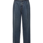 Jeans con pinces in denim AA9P1257D007B 517 ALAIA 